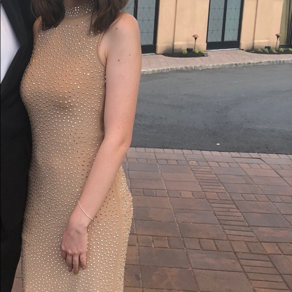 Nude Night Out Dress from FashionNova